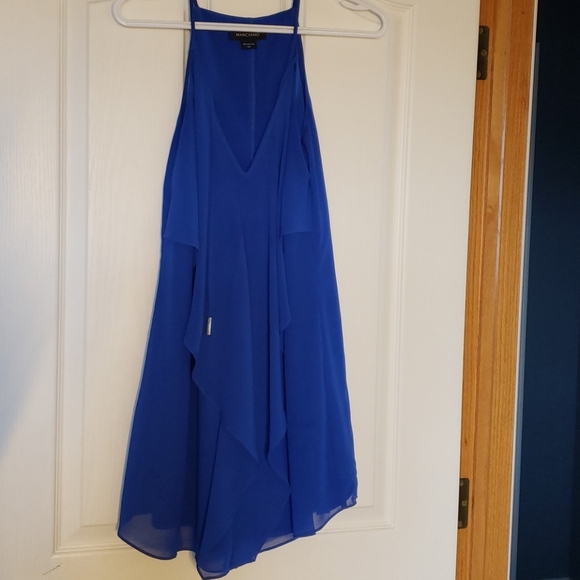 Spaghetti strap long shirt.